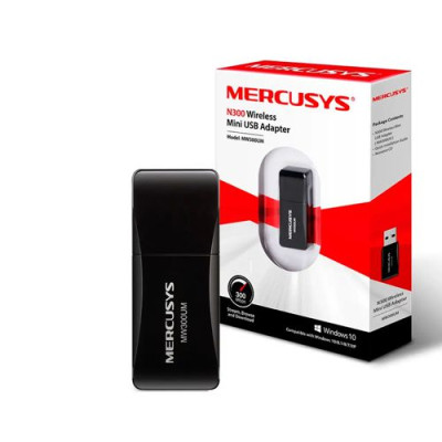 RED WIRELESS MERCUSYS USB MW300UM