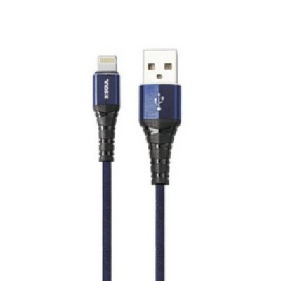 CABLE IPHONE SOUL 2A 1MT AZUL