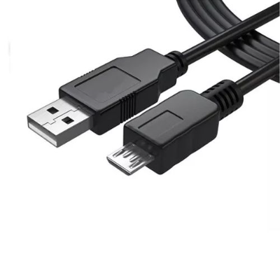 CABLE KOSMO MICRO USB 1A - 1MT BOLSA NEGRO
