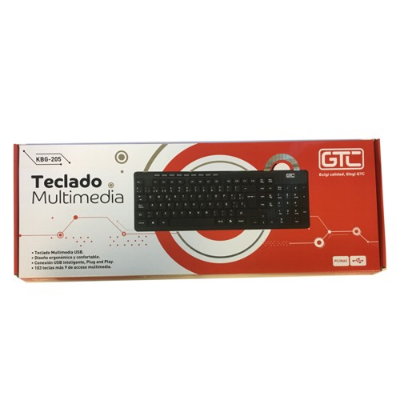 TECLADO GTC KBG-205 USB