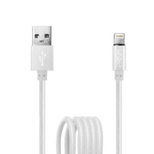 CABLE FOXBOX PRISM LIGHTNING A USB BLANCO 1.25MT