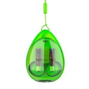 AURICULAR FOXBOX TWS-200 BOOST IRIS VERDE