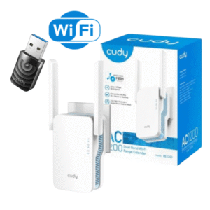 PACK CONECTIVIDAD EXTENSOR CUDY + ANTENA USB DUAL BAND