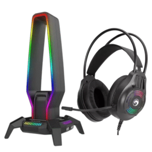 PACK AURICULAR GAMER + SOPORTE MULTIFUNCIÓN