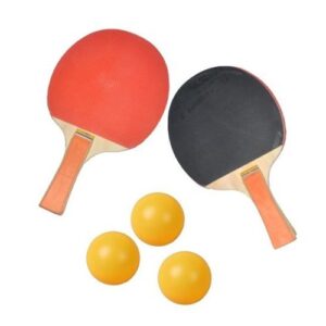 PALETAS DE PING PONG CON 3 PELOTITAS