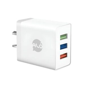 CARGADOR CELULAR 15W ALO 3 PUERTOS USB