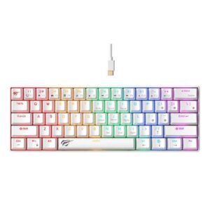 TECLADO HAVIT MECANICO KB903L - WHITE RGB