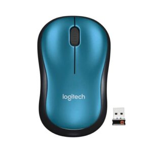 MOUSE LOGITECH WIRELESS M185 BLUE