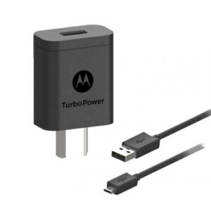 CARGADOR MOTOROLA 20W ORIGINAL + CABLE MICRO