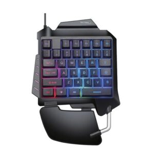 TECLADO NETMAK NM-TACTICAL RGB - PARA UNA MANO