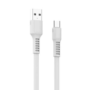 CABLE SOUL TIPO C 3.1 FLAT BLANCO