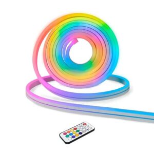 TIRA LED NEON RGB 5MT - C/CONTROL Y FUENTE