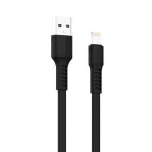 CABLE SOUL LIGHTNING 3.1A FLAT NEGRO
