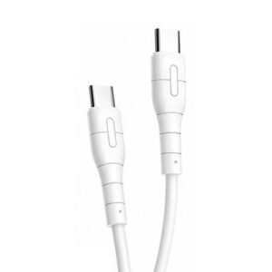 CABLE SOUL TIPO C A TIPO C 60W 2MTS BLANCO
