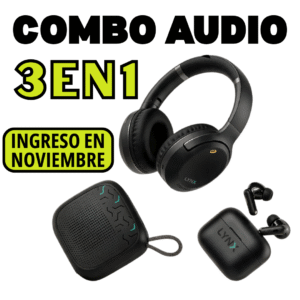 PACK AURICULARES + PARLANTE