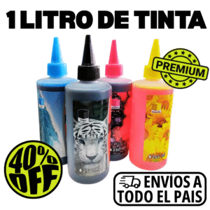 PACK X 4 BOTELLAS TINTA PREMIUM